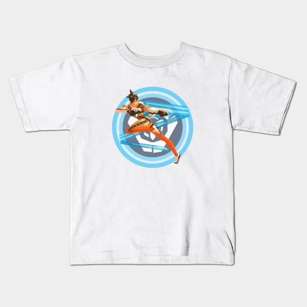 Tracer Kids T-Shirt by Dragin556